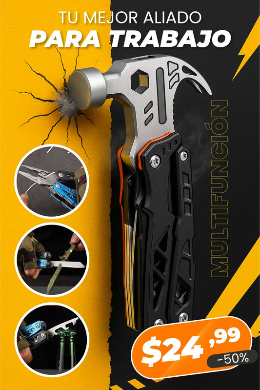 MARTILLO MULTIFUNCIONAL 15 EN 1