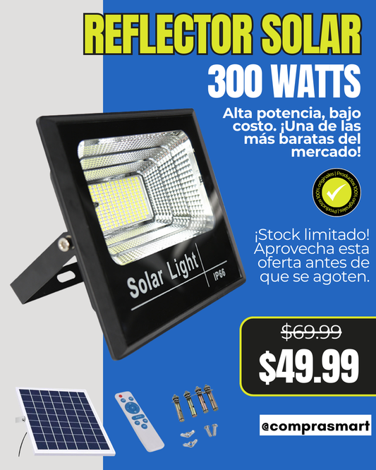 REFLECTOR SOLAR XL 300 WATTS