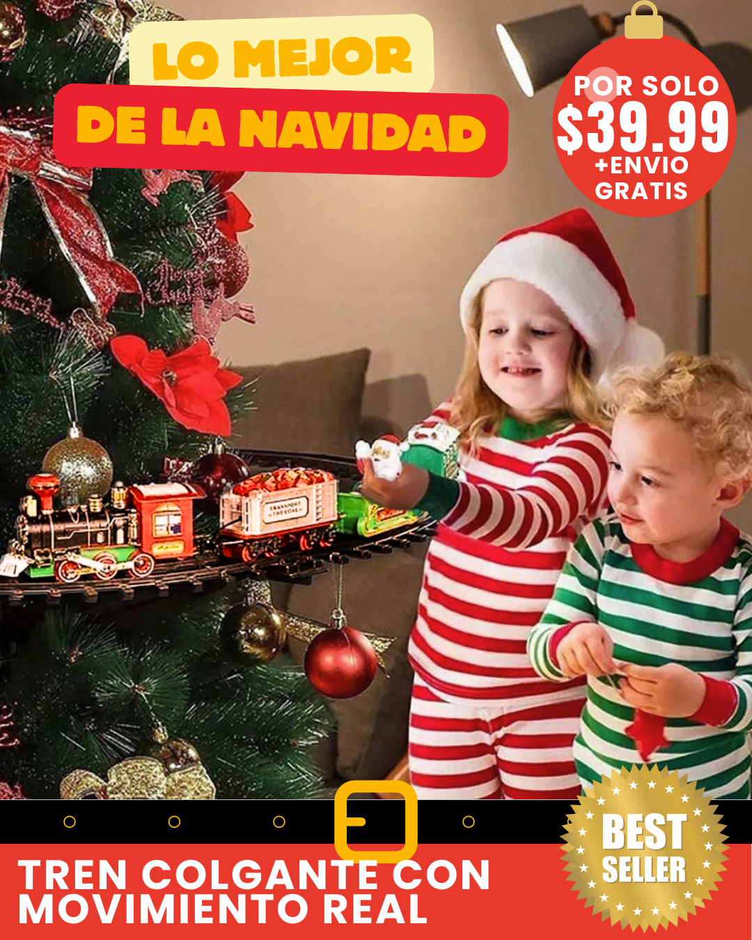 TREN COLGANTE CON MOVIMIENTO