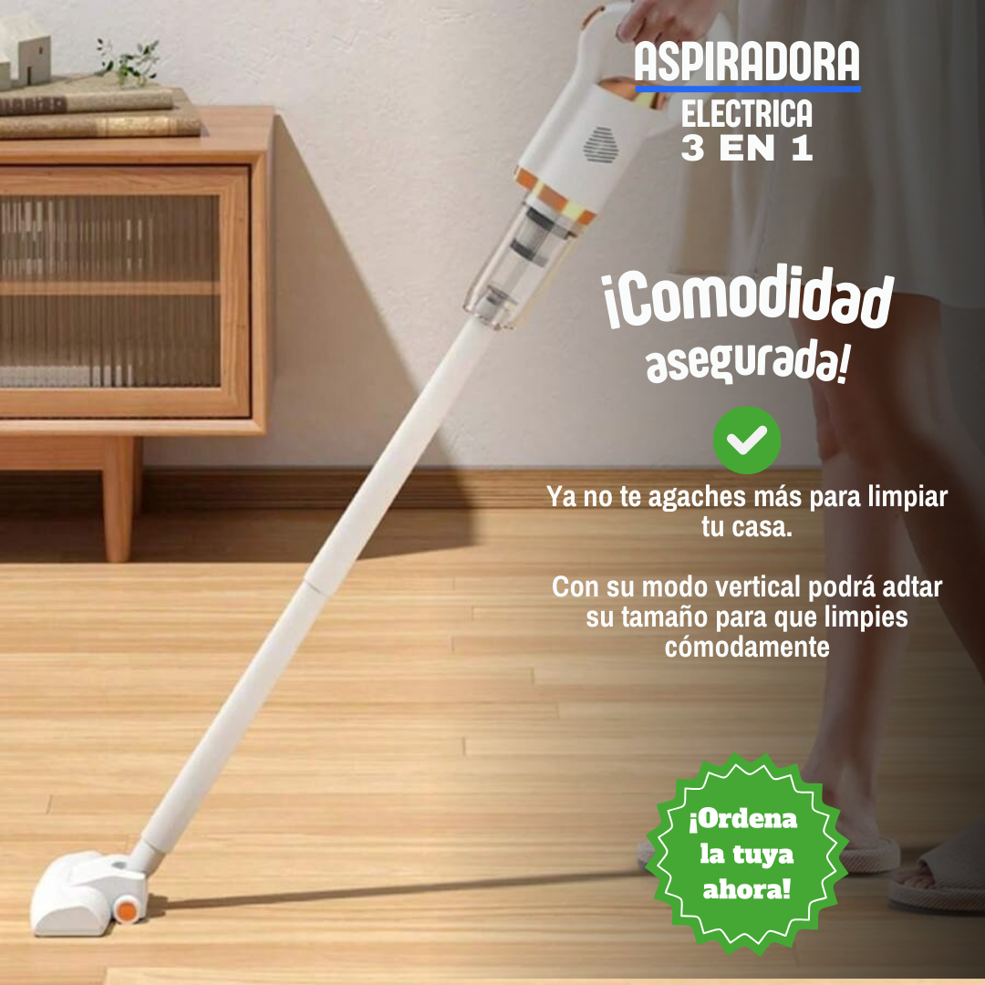 ASPIRADORA INALÁMBRICA 3 EN 1