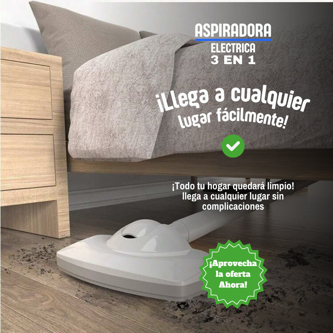 ASPIRADORA INALÁMBRICA 3 EN 1